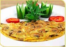Mantarlı Omlet